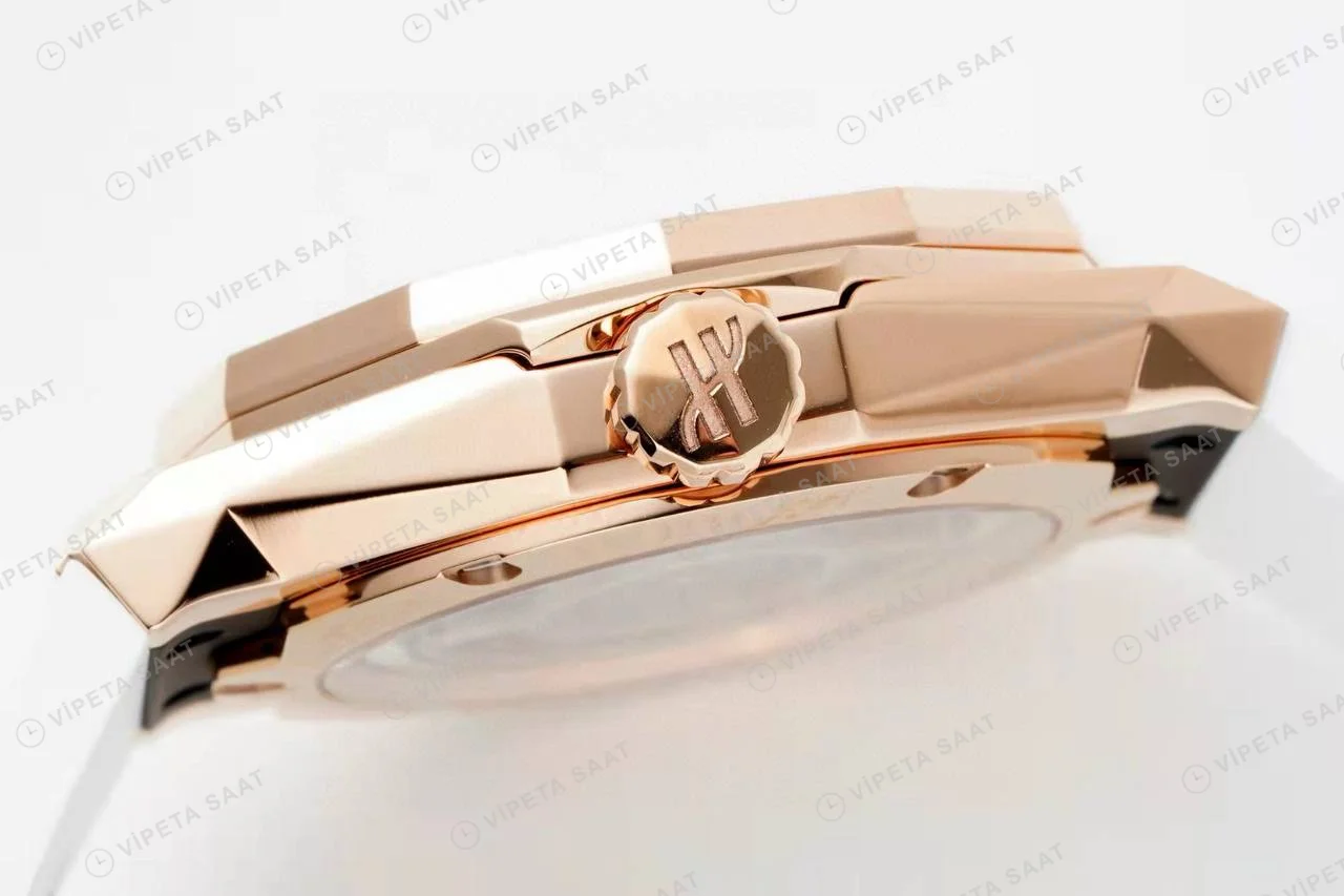 Hublot Classic Fusion Orlinski King Gold White 40 Mm Super Clone ETA Saat detay 9