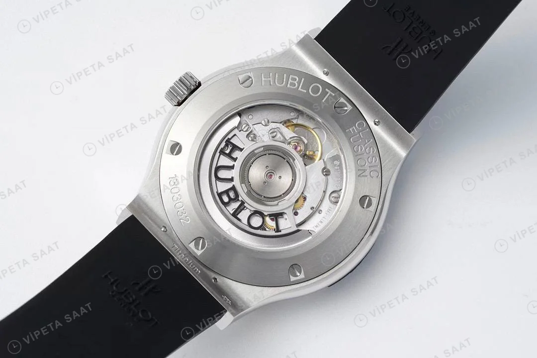Hublot Classic Fusion Racing Grey 38mm Super Clone ETA Saat detay 5