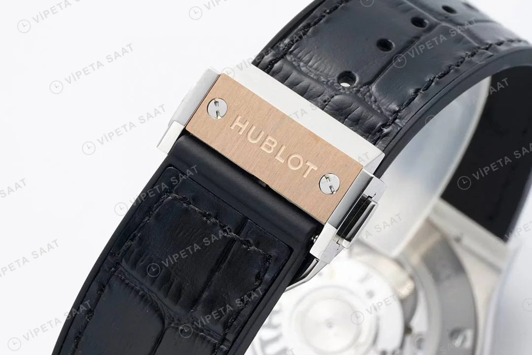 Hublot Classic Fusion Titanium King Gold 42 Mm Super Clone ETA Saat detay 8