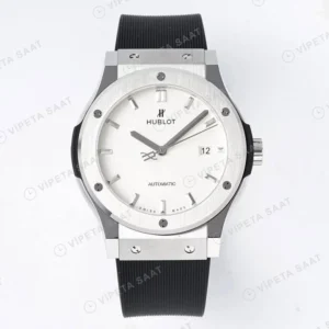 Hublot Classic Fusion White Dial Titanium Super Clone ETA Saat detay 7