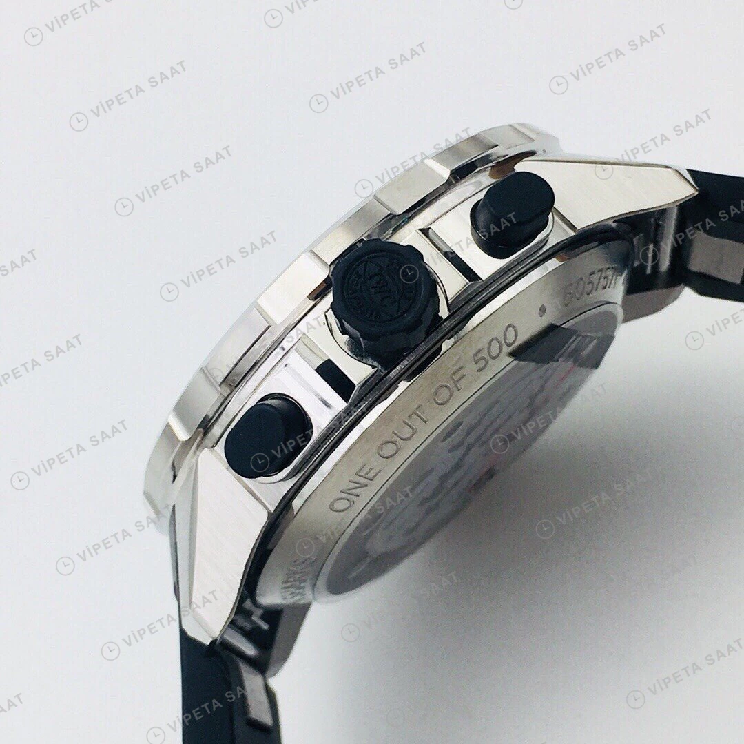 IWC Aquatimer Kronograf Gri Kadran Çelik 44mm Super Clone ETA Eta Saat detay 9
