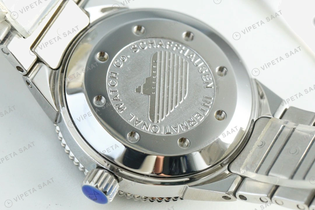 IWC Aquatimer Otomatik Beyaz Kadran Çelik 42mm Super Clone ETA Eta Saat detay 9