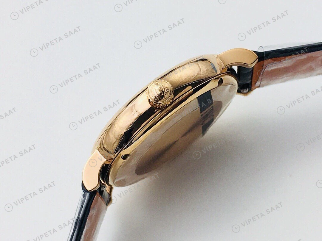 IWC Portofino Beyaz Kadran Gold 34mm Super Clone ETA Eta Saat detay 3