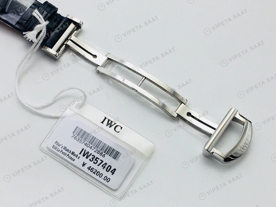 IWC Portofino Mavi Kadran Çelik 34mm Super Clone ETA Eta Saat detay 4