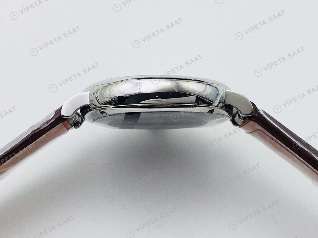IWC Portofino Otomatik Beyaz Kadran Çelik 34mm Super Clone ETA Eta Saat detay 3