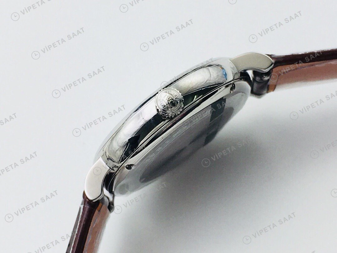 IWC Portofino Otomatik Beyaz Kadran Çelik 34mm Super Clone ETA Eta Saat detay 6