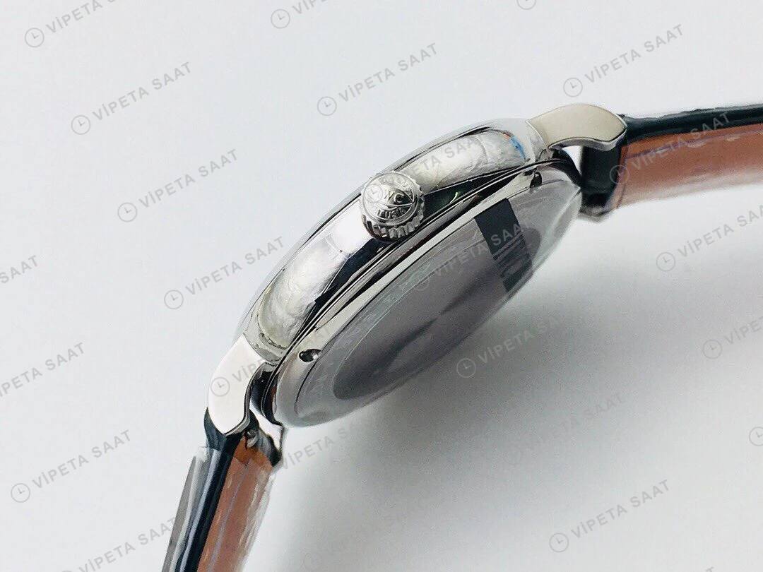 IWC Portofino Otomatik Yeşil Kadran Çelik 34mm Super Clone ETA Eta Saat detay 5