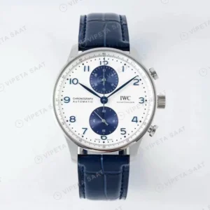 IWC Portuguese Chronograph IW371620 Super Clone ETA Saat karşıdan görünüm
