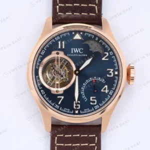 Iwc Portuguese Rose Tourbillon 44mm Super Clone ETA Saat karşıdan görünüm