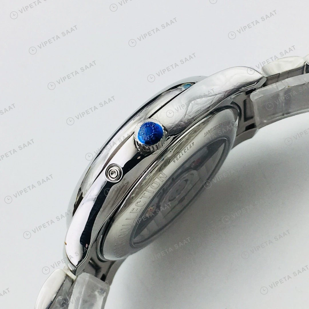 Longines Master Collection Ay Evreli Beyaz Kadran Çelik 40mm Super Clone ETA Eta Saat detay 5