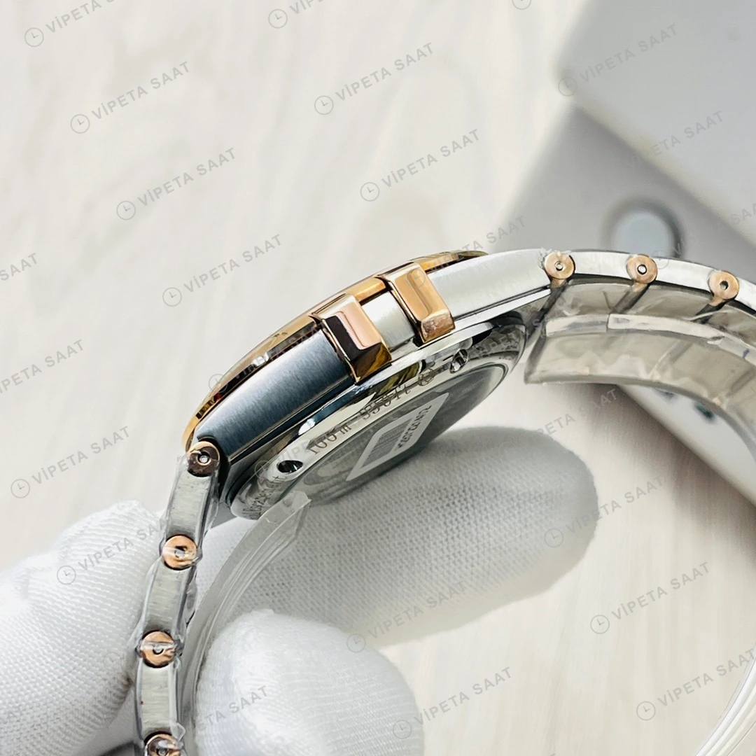 Omega Constellation Gümüş Kadran Çelik Gold 35mm Super Clone ETA Eta Saat detay 6
