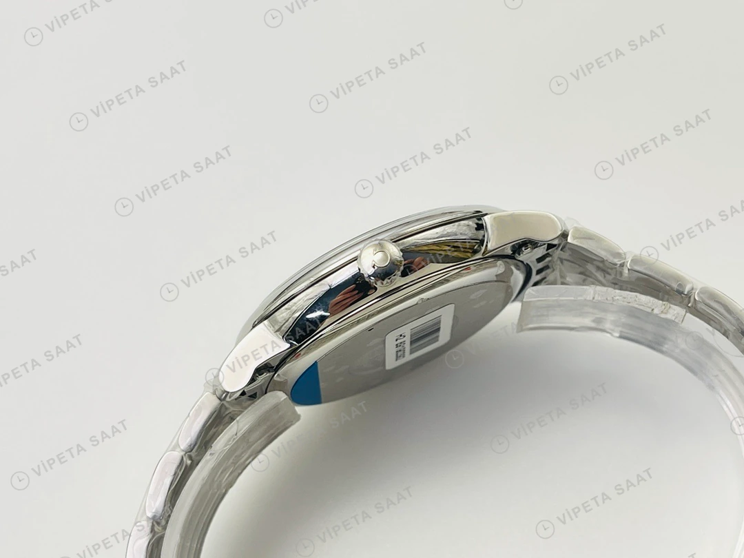 Omega De Ville Co-Axial Gri Kadran Çelik 40mm Super Clone ETA Eta Saat detay 9