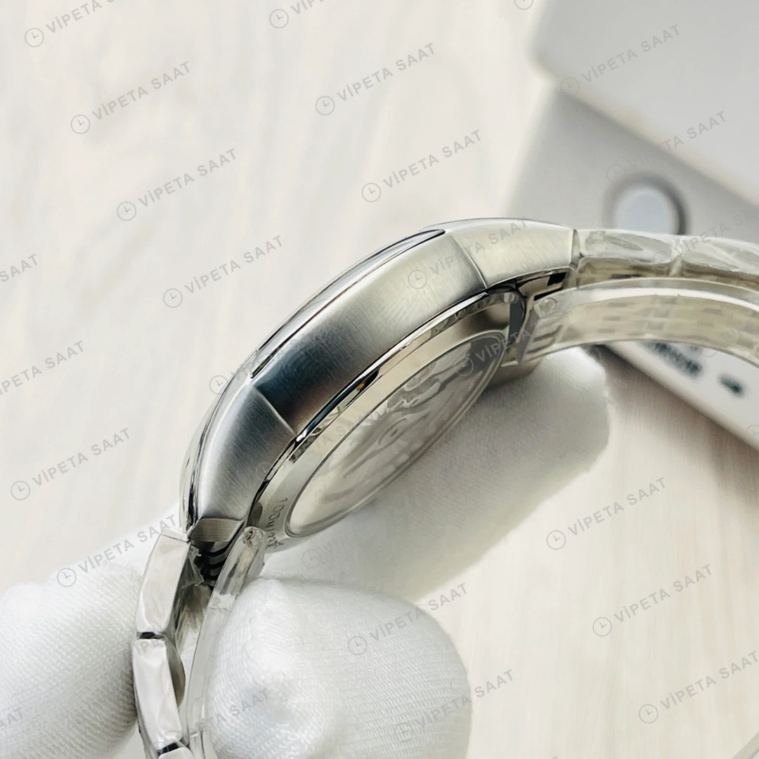 Omega De Ville Co-Axial Mavi Kadran Çelik 40mm Super Clone ETA Eta Saat detay 3