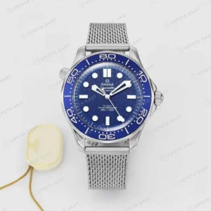 Omega Seamaster Diver 300 M James Bond 60th Super Clone ETA Saat karşıdan görünüm