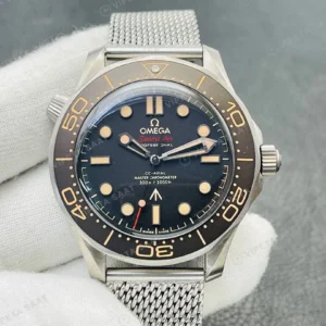 Omega Seamaster Diver 300 M No Time To Die 007 Super Clone ETA V2 Saat Eta Saat karşıdan görünüm
