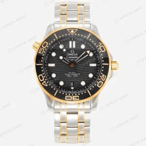 Omega Seamaster Diver 300 M Rose Steel 42mm Super Clone ETA Saat karşıdan görünüm
