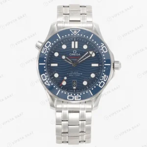 Omega Seamaster Diver 300 M Steel Blue Automatic Super Clone ETA Saat karşıdan görünüm