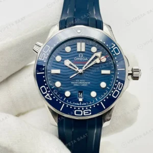 Omega Seamaster Diver 300M Omega Co-Axial Master Chronometer 42 Mm Super Clone ETA Saat karşıdan görünüm