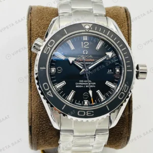 Omega Seamaster Planet Ocean 600M Siyah Kadran Çelik 43.5mm Super Clone ETA Eta Saat detay 6