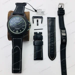 Panerai Luminor Marina Siyah Kadran Siyah Super Clone ETA Eta Saat yan görünüm