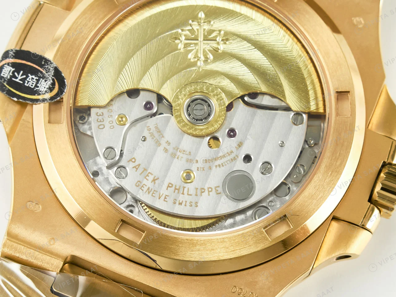 Patek Philippe 5711 Rose Nautilus 3k Factory Super Clone Eta Saat detay 18