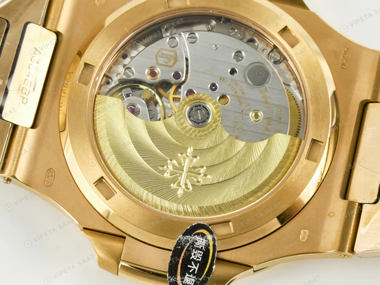 Patek Philippe 5711 Rose Nautilus 3k Factory Super Clone Eta Saat detay 19