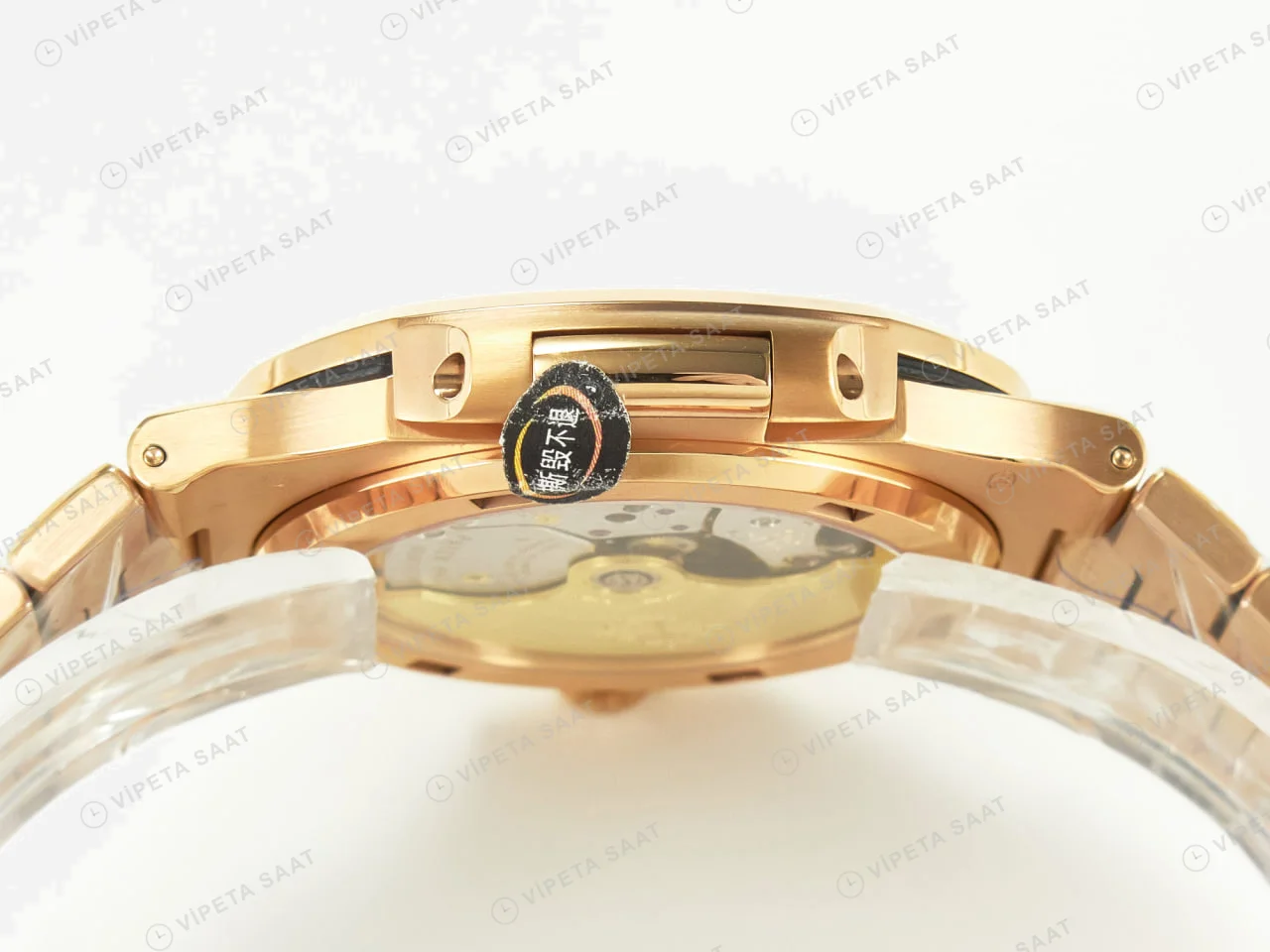 Patek Philippe 5711 Rose Nautilus 3k Factory Super Clone Eta Saat detay 23