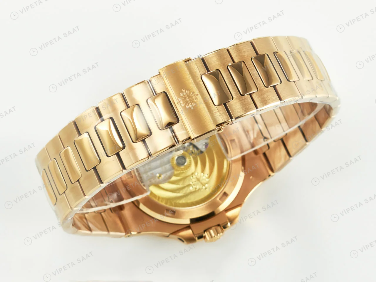 Patek Philippe 5711 Rose Nautilus 3k Factory Super Clone Eta Saat detay 26