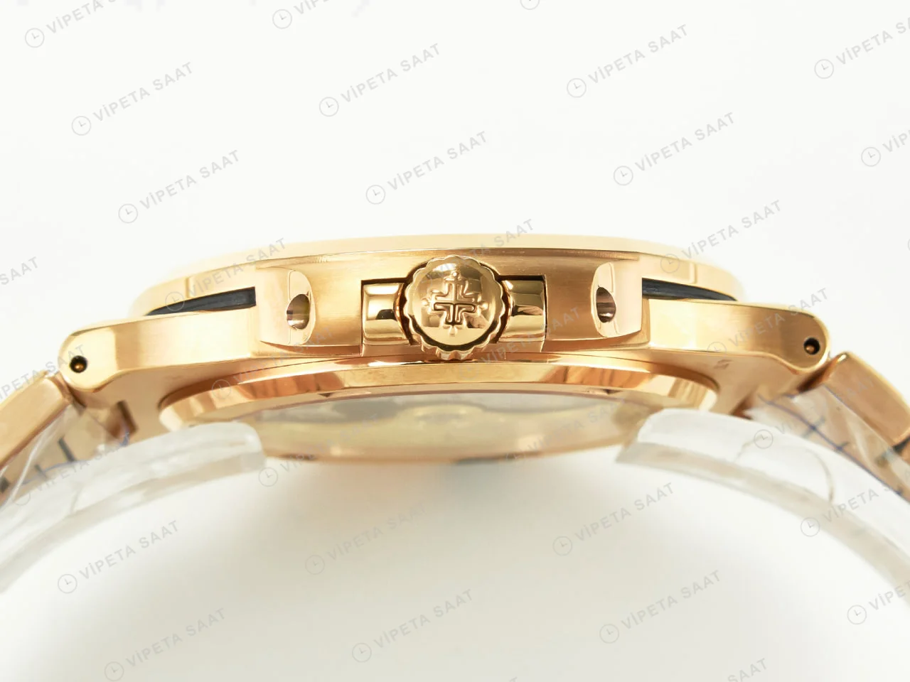 Patek Philippe 5711 Rose Nautilus 3k Factory Super Clone Eta Saat detay 4