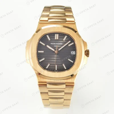Patek Philippe 5711 Rose Nautilus 3k Factory Super Clone Eta Saat detay 7