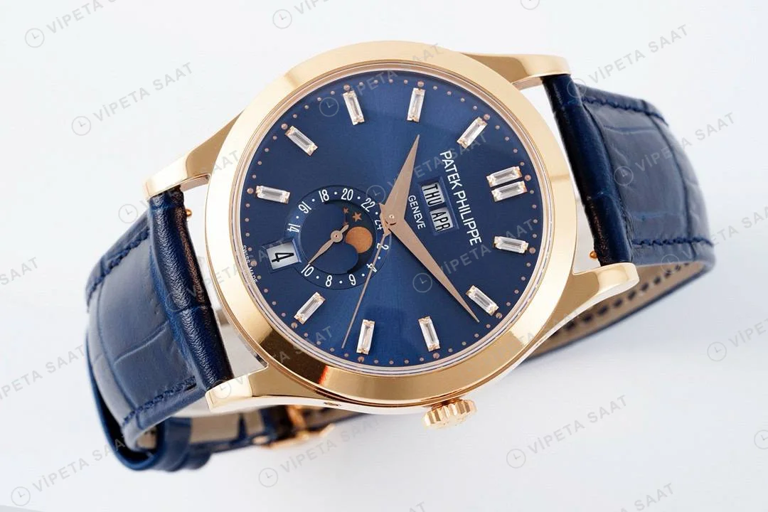 Patek Philippe Annual Calendar Complications 5396R-015 Super Clone Eta Saat detay 7