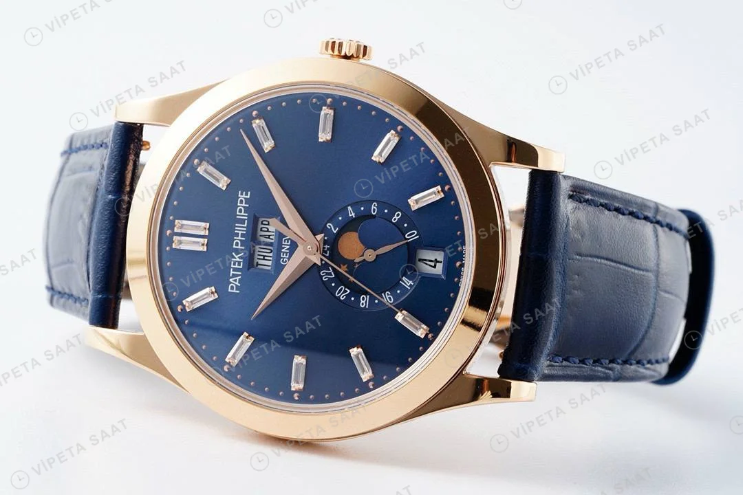 Patek Philippe Annual Calendar Complications 5396R-015 Super Clone Eta Saat detay 9