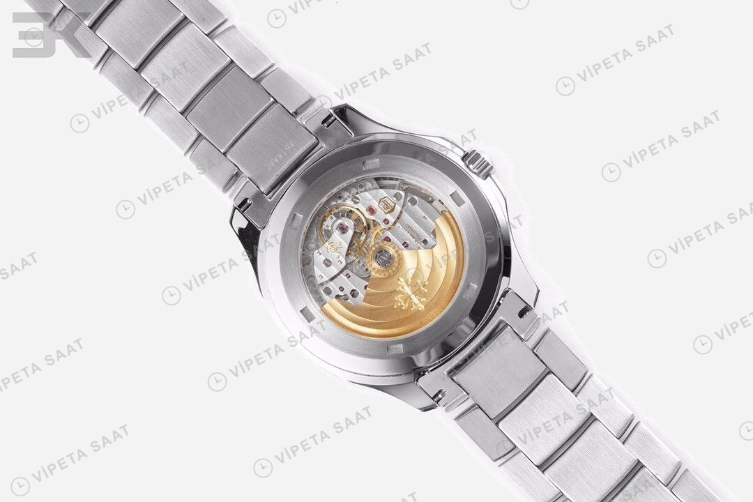 Patek Philippe Aquanaut 5167-1A Siyah Kadran Çelik Super Clone ETA Eta Saat detay 8