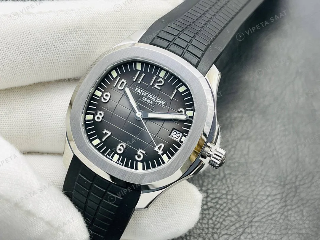 Patek Philippe Aquanaut 5167a-001 Rubber Super Clone Eta Saat yan görünüm