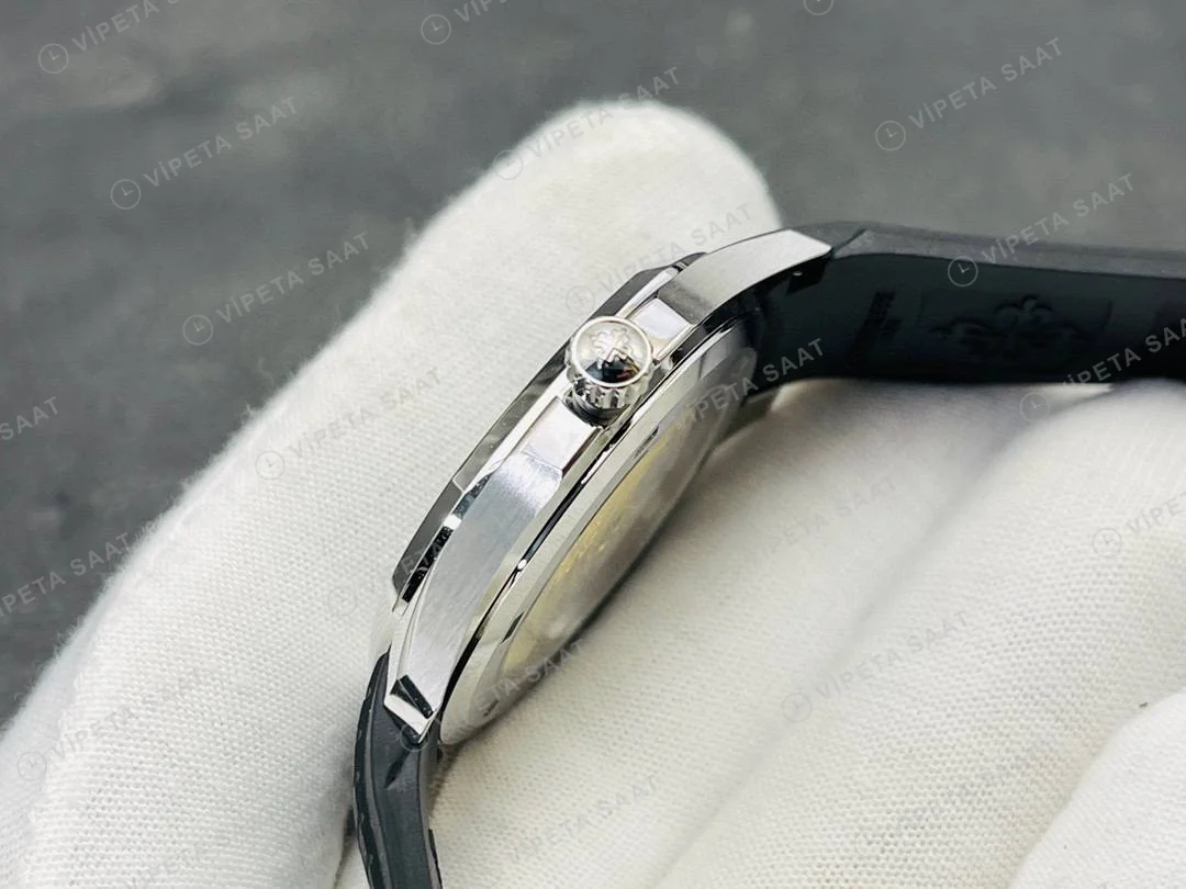 Patek Philippe Aquanaut 5167a-001 Rubber Super Clone Eta Saat detay 9