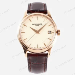 Patek Philippe Calatrava 5227J Automatic 39mm Super Clone Eta Saat karşıdan görünüm