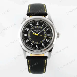 Patek Philippe Calatrava 6007G-001 Sarı Super Clone Eta Saat karşıdan görünüm
