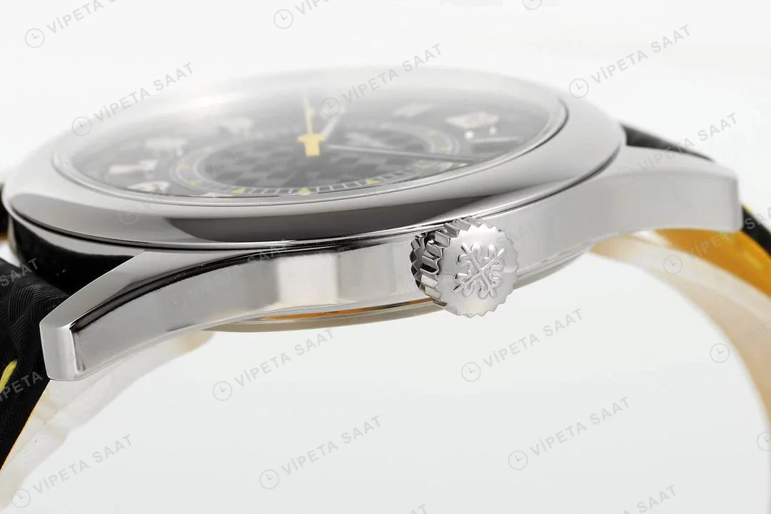Patek Philippe Calatrava 6007G-001 Sarı Super Clone Eta Saat yan görünüm