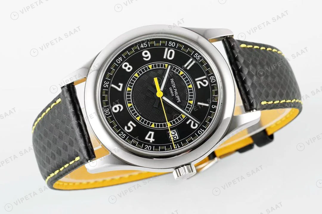 Patek Philippe Calatrava 6007G-001 Sarı Super Clone Eta Saat detay 5