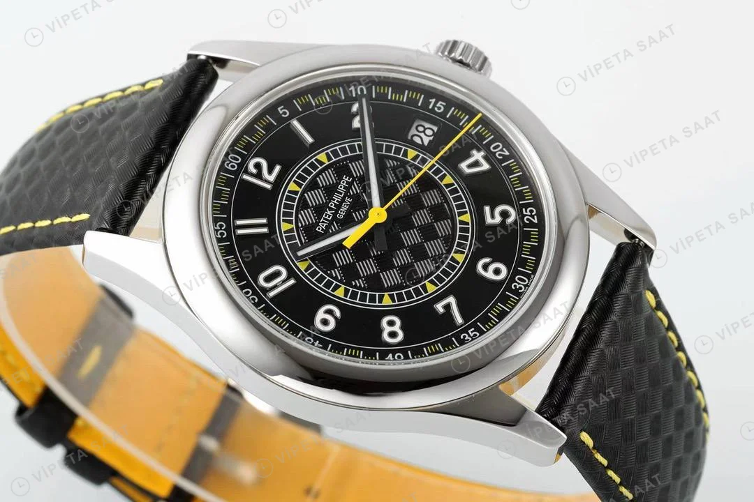 Patek Philippe Calatrava 6007G-001 Sarı Super Clone Eta Saat detay 8