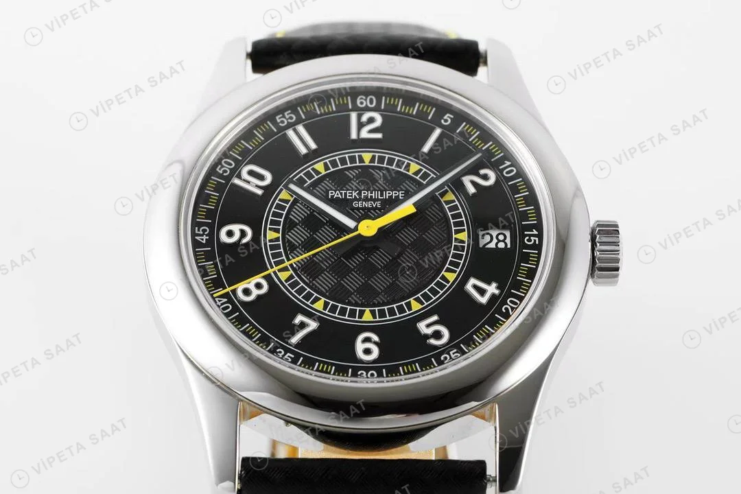Patek Philippe Calatrava 6007G-001 Sarı Super Clone Eta Saat detay 9