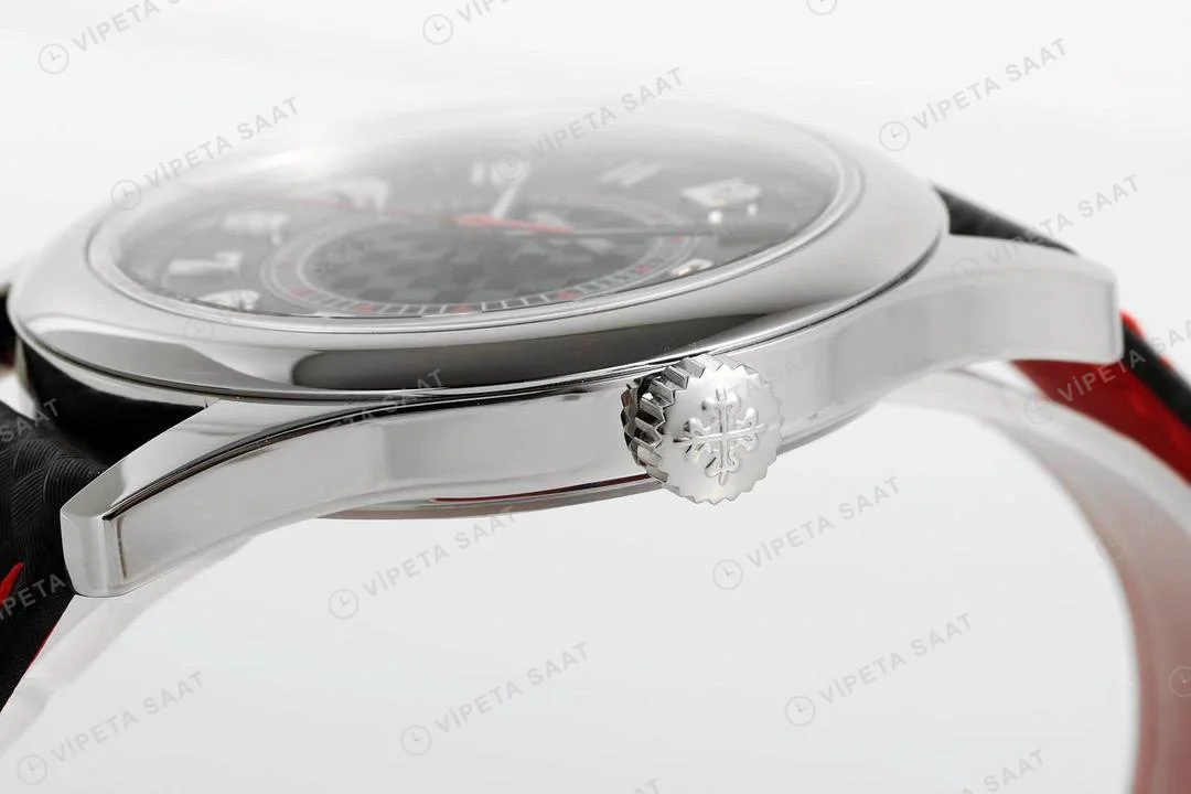 Patek Philippe Calatrava 6007G-010 Kırmızı Super Clone Eta Saat detay 4