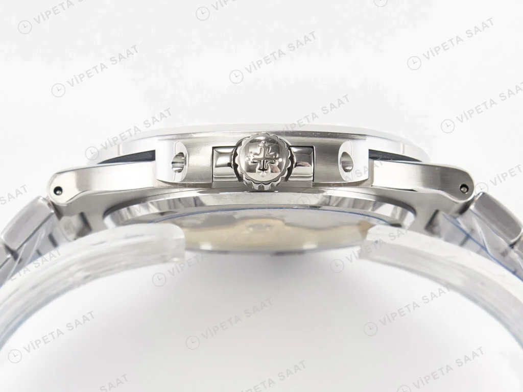 Patek Philippe Nautilus 37111G-001 Black 42mm Super Clone Eta Saat detay 9