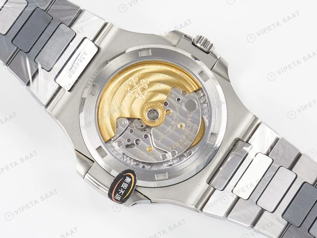 Patek Philippe Nautilus 37111G-001 Black 42mm Super Clone Eta Saat detay 7