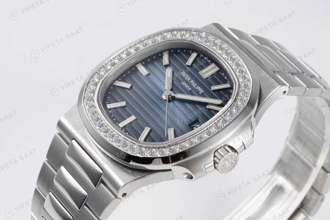 Patek Philippe Nautilus 5711-1300A-001 Blue BAGET Super Clone Eta Saat yan görünüm
