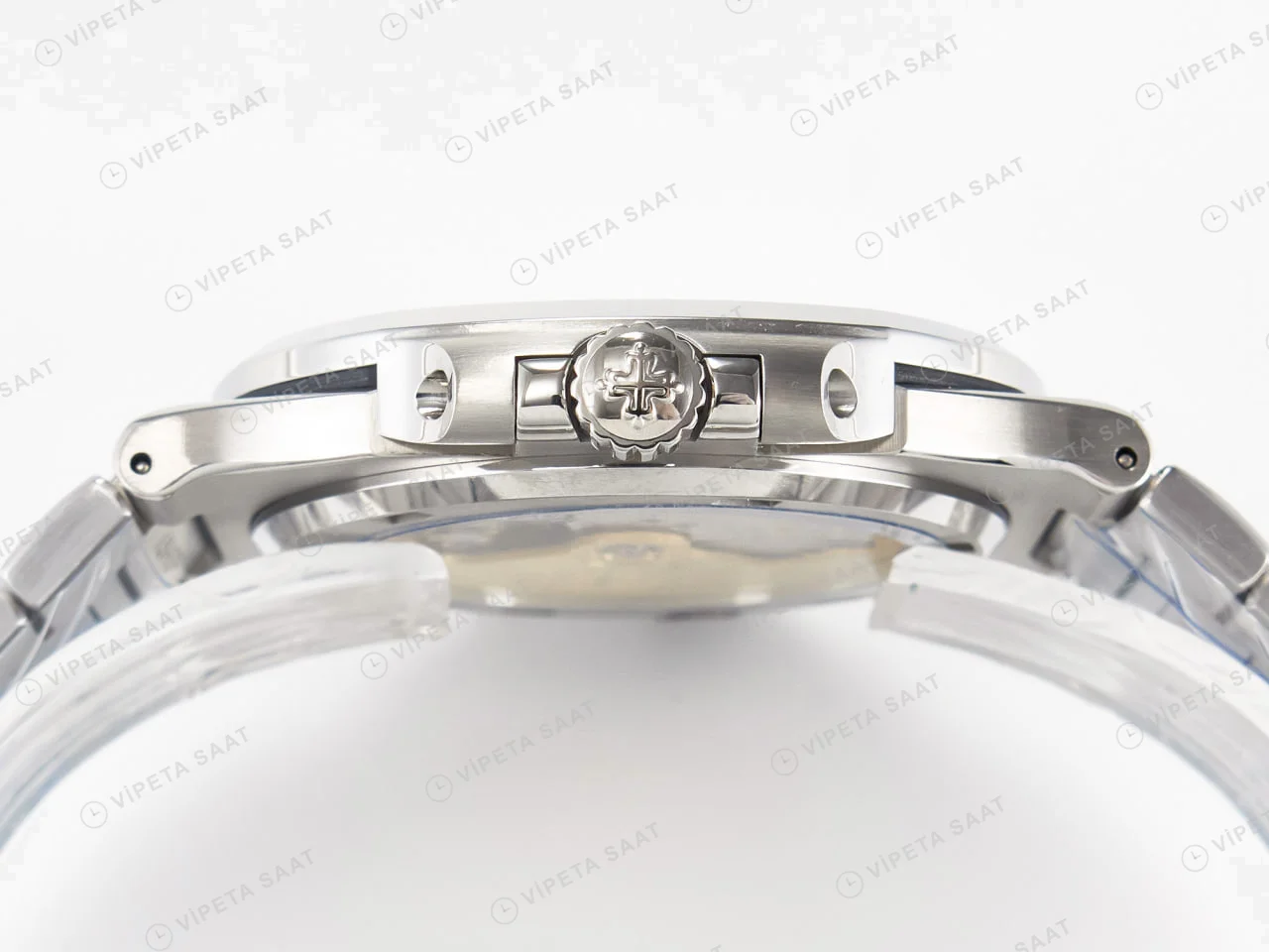 Patek Philippe Nautilus 5711 Yeşil Kadran Baget 3k Factory Super Clone Eta Saat detay 10