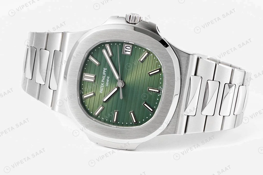 Patek Philippe Nautilus 57111A-014 Super Clone Eta Saat detay 11