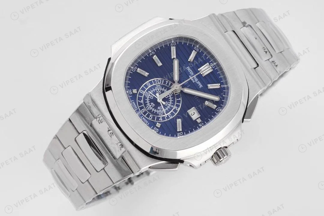 Patek Philippe Nautilus 59761G-001 Super Clone Eta Saat detay 3