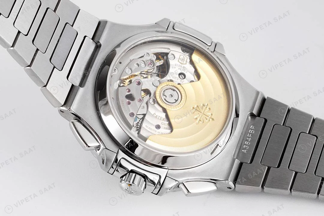 Patek Philippe Nautilus 59801A-001 40.5mm Black Dial Super Clone Eta Saat detay 7