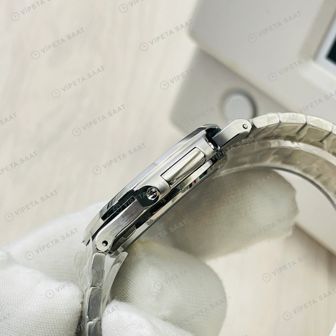 Patek Philippe Nautilus Yeşil Kadran Çelik Super Clone ETA Eta Saat detay 4